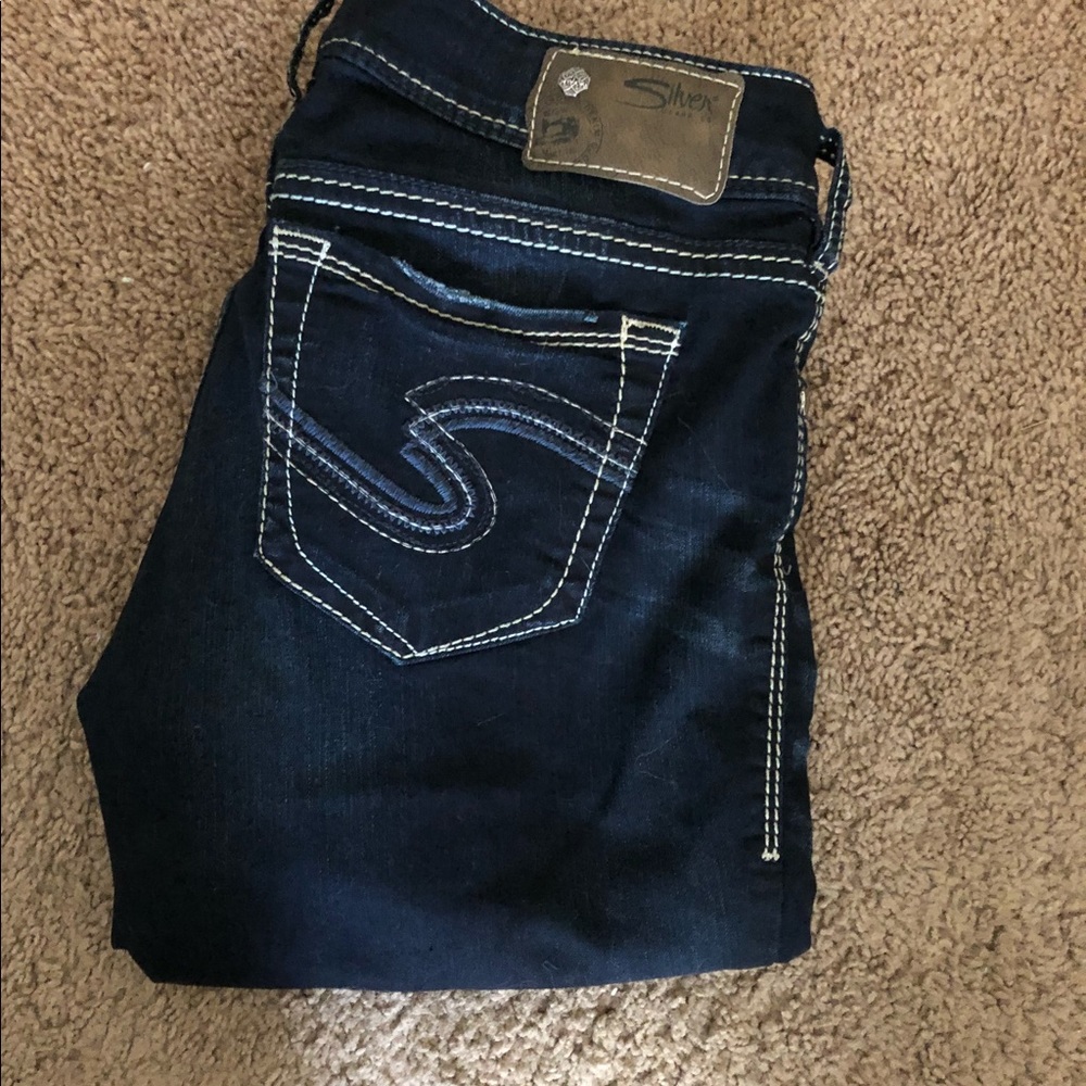 Silver Jeans-Suki mid skinny
